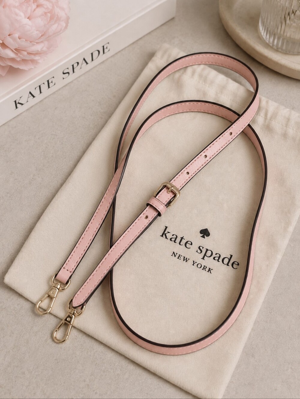 Kate Spade Pink Crossbody Strap